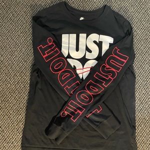 Long sleeve Nike “JUST DO IT.” Tee